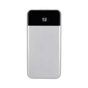 CRG025, POWER BANK KIEV(Batería auxiliar para smartphone. capacidad 10.000 mAh. Incluye cable cargador compatible con USB y micro USB. Display indicador de batería.)