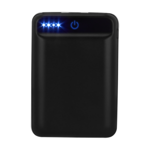 CRG026, POWER BANK NIPET(Batería auxiliar para smartphone con linterna LED. capacidad 6000 mAh. Incluye cable cargador compatible con USB y micro USB.)