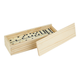 JM045, DOMINO KATAVI(Incluye caja de madera con 28 piezas.)