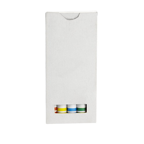 DPO014, CAJA DE CRAYONES(Caja de cartón con 5 crayones de varios colores.)