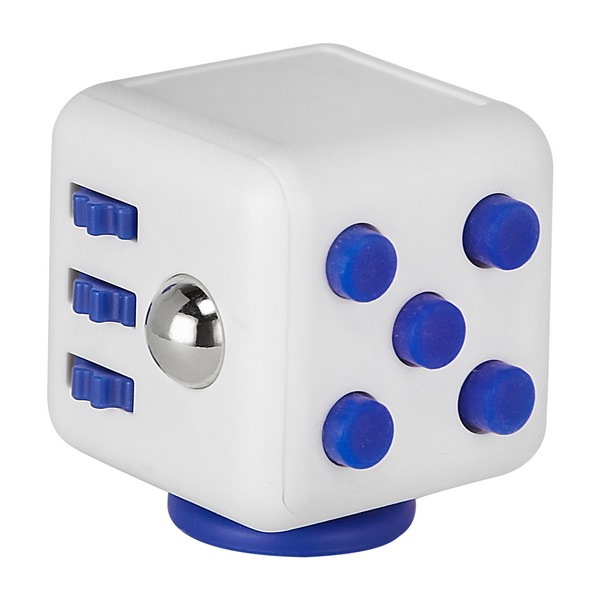 GM034, CUBO TIC-ZAP(Cubo anti-stress con joystick. giro. engranes. balín y botones. Incluye correa.)