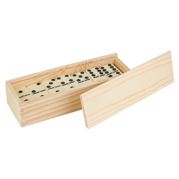 JM045, DOMINO KATAVI(Incluye caja de madera con 28 piezas.)